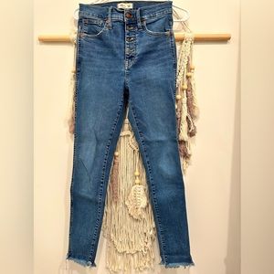Madewell Button Jeans
